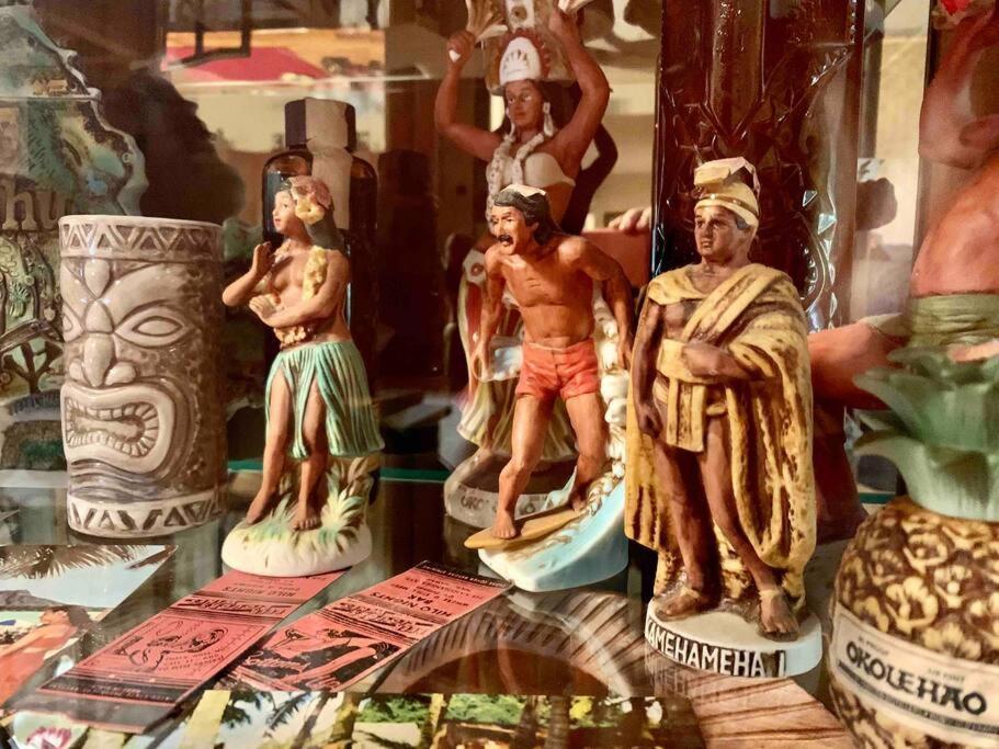 Hau'Oli Place Tiki Cottage In Volcano Bagian luar foto